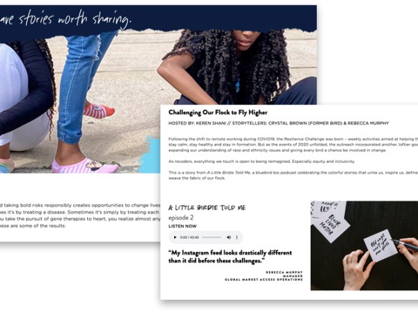 A Little Birdie Told Me: a bluebird bio&nbsp;podcast